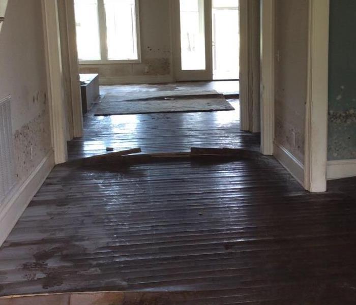 warped wood floor